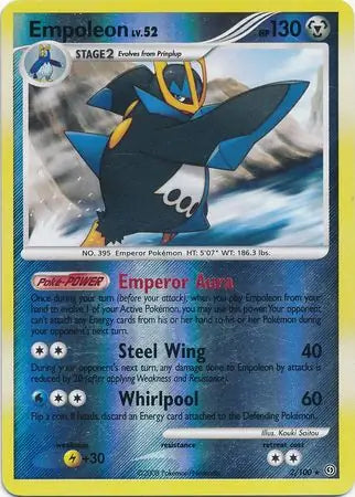 Empoleon 2/100 (Stormfront)  - Reverse Holofoil | Good Games Adelaide SA