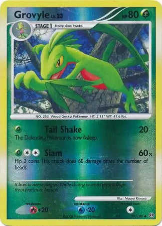 Grovyle 39/100 (Stormfront)  - Reverse Holofoil | Good Games Adelaide SA