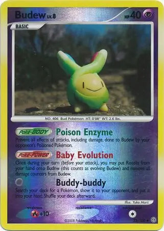 Budew 33/100 (Stormfront)  - Reverse Holofoil | Good Games Adelaide SA