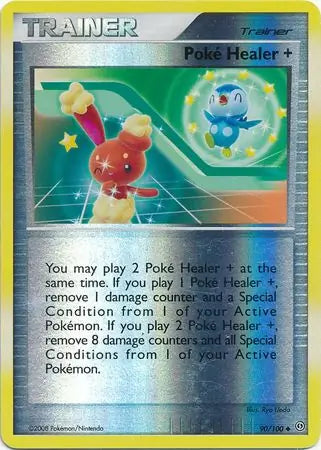 Poke Healer plus 90/100 (Stormfront)  - Reverse Holofoil | Good Games Adelaide SA