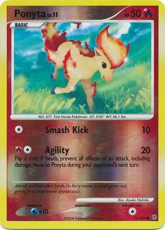 Ponyta 71/100 (Stormfront)  - Reverse Holofoil | Good Games Adelaide SA