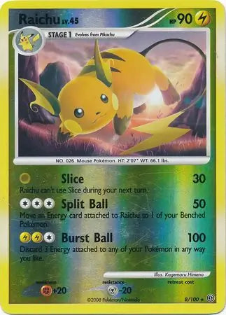 Raichu 8/100 (Stormfront)  - Reverse Holofoil | Good Games Adelaide SA