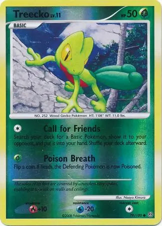 Treecko 79/100 (Stormfront)  - Reverse Holofoil | Good Games Adelaide SA