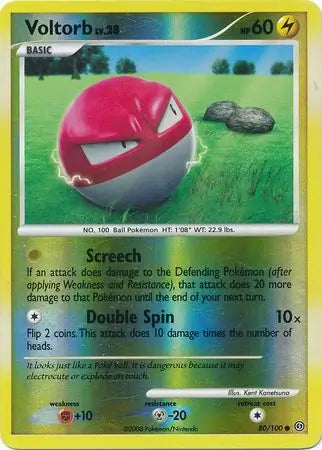 Voltorb 80/100 (Stormfront)  - Reverse Holofoil | Good Games Adelaide SA