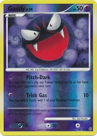 Gastly 62/100 (Stormfront)  - Reverse Holofoil | Good Games Adelaide SA