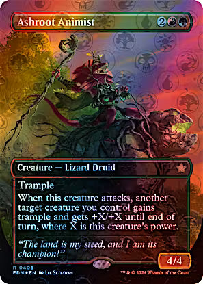 Ashroot Animist 406 (Foundations)  - Foil | Good Games Adelaide SA