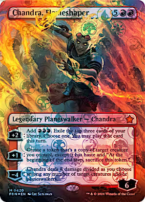 Chandra, Flameshaper 420 (Foundations)  - Foil | Good Games Adelaide SA