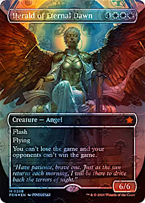 Herald of Eternal Dawn 368 (Foundations)  - Foil | Good Games Adelaide SA