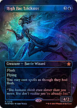 High Fae Trickster 375 (Foundations)  - Foil | Good Games Adelaide SA