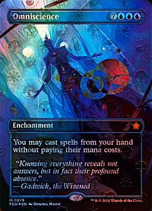 Omniscience 379 (Foundations)  - Foil | Good Games Adelaide SA