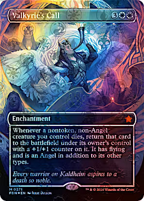 Valkyrie's Call 371 (Foundations)  - Foil | Good Games Adelaide SA