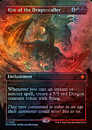 Rite of the Dragoncaller 393 (Foundations)  - Foil | Good Games Adelaide SA