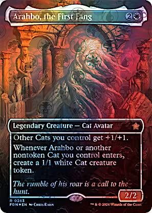 Arahbo, the First Fang 363 (Foundations)  - Foil | Good Games Adelaide SA