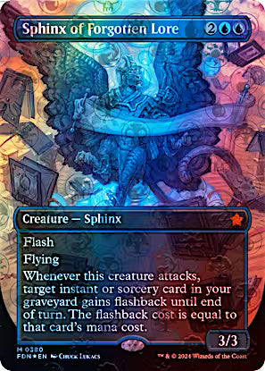 Sphinx of Forgotten Lore 380 (Foundations)  - Foil | Good Games Adelaide SA