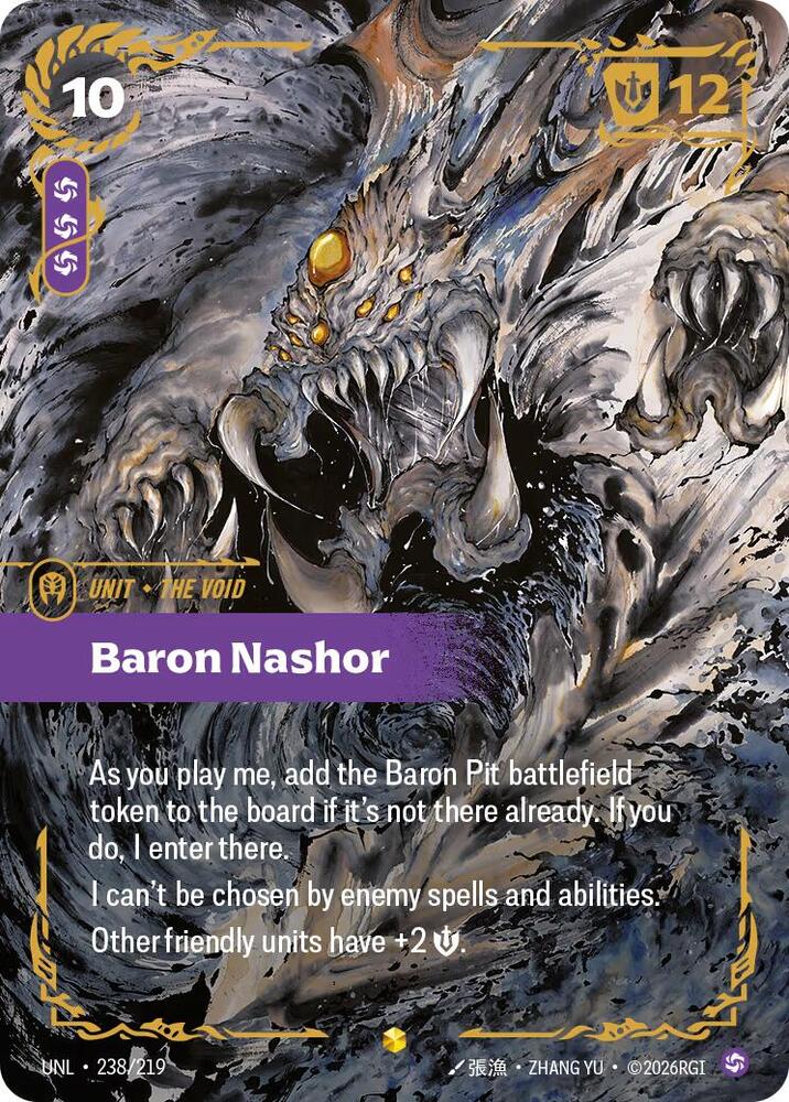 Baron Nashor 238/219 (Unleashed)  - Foil | Good Games Adelaide SA