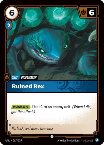 Ruined Rex 067/219 (Unleashed)  | Good Games Adelaide SA