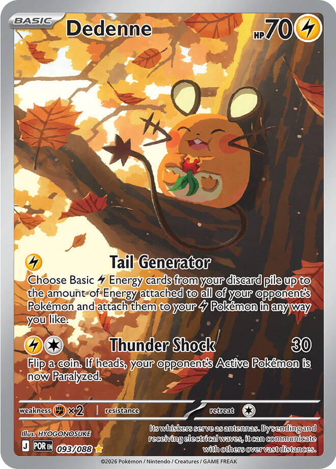 Dedenne 093/088 (ME03: Perfect Order)  - Holofoil | Good Games Adelaide SA