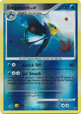 Empoleon 26/127 (Platinum)  - Reverse Holofoil | Good Games Adelaide SA