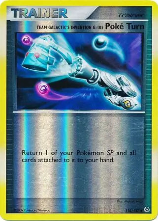 Team Galactic's Invention G-105 Poke Turn 118/127 (Platinum)  - Reverse Holofoil | Good Games Adelaide SA