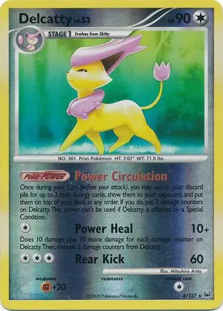 Delcatty 4/127 (Platinum)  - Reverse Holofoil | Good Games Adelaide SA