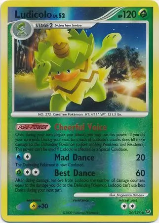 Ludicolo 34/127 (Platinum)  - Reverse Holofoil | Good Games Adelaide SA