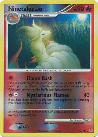 Ninetales 36/127 (Platinum)  - Reverse Holofoil | Good Games Adelaide SA
