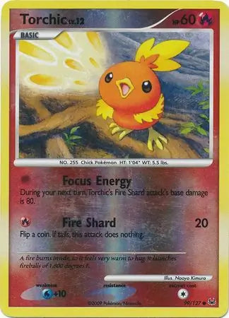 Torchic 99/127 (Platinum)  - Reverse Holofoil | Good Games Adelaide SA