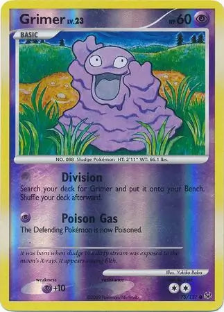 Grimer 75/127 (Platinum)  - Reverse Holofoil | Good Games Adelaide SA