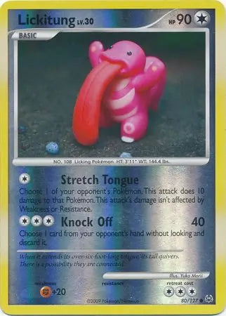 Lickitung 80/127 (Platinum)  - Reverse Holofoil | Good Games Adelaide SA