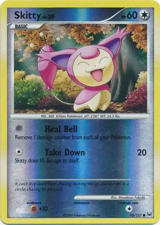 Skitty 93/127 (Platinum)  - Reverse Holofoil | Good Games Adelaide SA