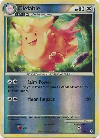 Clefable 1/95 (Call of Legends)  - Reverse Holofoil | Good Games Adelaide SA