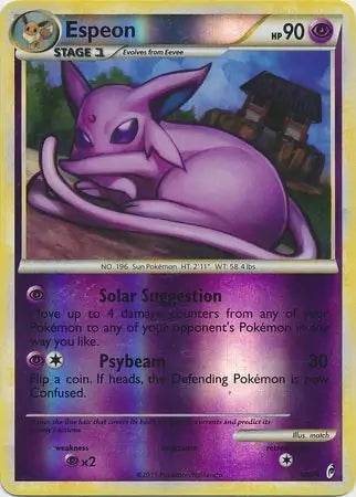 Espeon 4/95 (Call of Legends)  - Reverse Holofoil | Good Games Adelaide SA