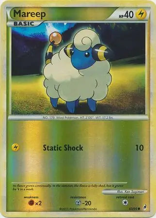 Mareep 63/95 (Call of Legends)  - Reverse Holofoil | Good Games Adelaide SA