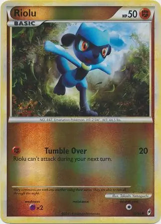 Riolu 50/95 (Call of Legends)  - Reverse Holofoil | Good Games Adelaide SA