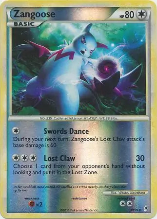 Zangoose 39/95 (Call of Legends)  - Reverse Holofoil | Good Games Adelaide SA