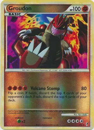 Groudon 6/95 (Call of Legends)  - Reverse Holofoil | Good Games Adelaide SA