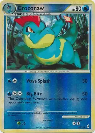 Croconaw 41/95 (Call of Legends)  - Reverse Holofoil | Good Games Adelaide SA