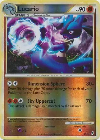 Lucario 14/95 (Call of Legends)  - Reverse Holofoil | Good Games Adelaide SA