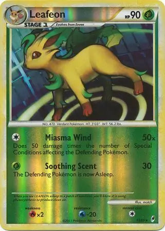 Leafeon 13/95 (Call of Legends)  - Reverse Holofoil | Good Games Adelaide SA