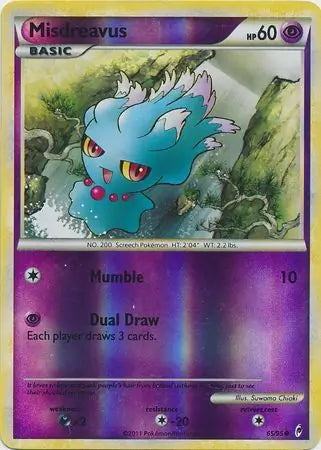 Misdreavus 65/95 (Call of Legends)  - Reverse Holofoil | Good Games Adelaide SA