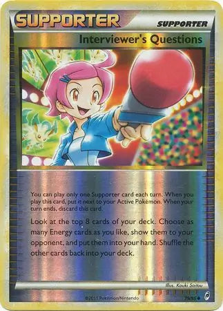 Interviewers Questions 79/95 (Call of Legends)  - Reverse Holofoil | Good Games Adelaide SA