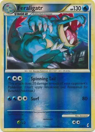 Feraligatr 25/95 (Call of Legends)  - Reverse Holofoil | Good Games Adelaide SA