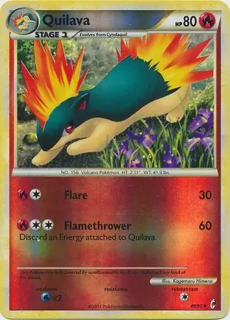 Quilava 49/95 (Call of Legends)  - Reverse Holofoil | Good Games Adelaide SA