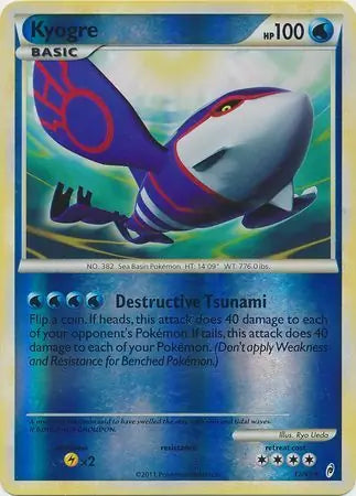 Kyogre 12/95 (Call of Legends)  - Reverse Holofoil | Good Games Adelaide SA