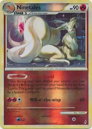 Ninetales 17/95 (Call of Legends)  - Reverse Holofoil | Good Games Adelaide SA
