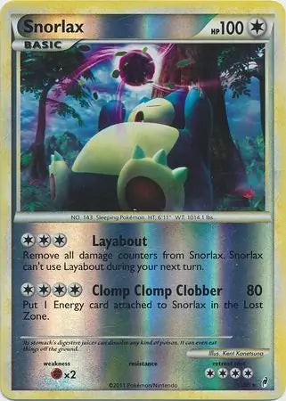 Snorlax 33/95 (Call of Legends)  - Reverse Holofoil | Good Games Adelaide SA