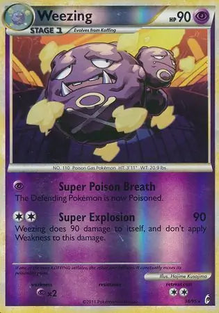 Weezing 38/95 (Call of Legends)  - Reverse Holofoil | Good Games Adelaide SA