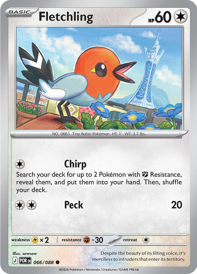 Fletchling 066/088 (ME03: Perfect Order)  | Good Games Adelaide SA