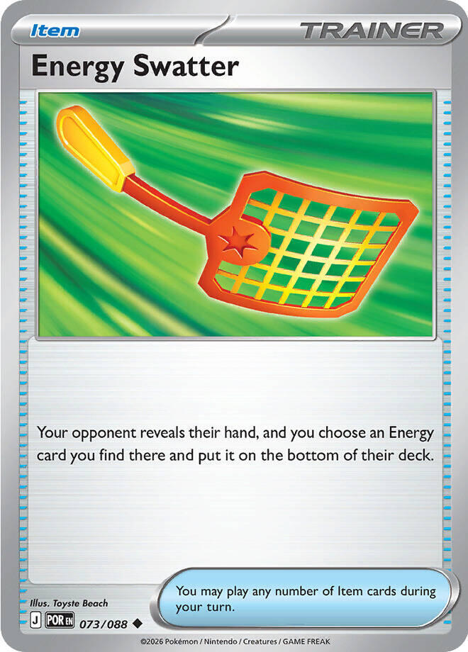 Energy Swatter 073/088 (ME03: Perfect Order)  | Good Games Adelaide SA