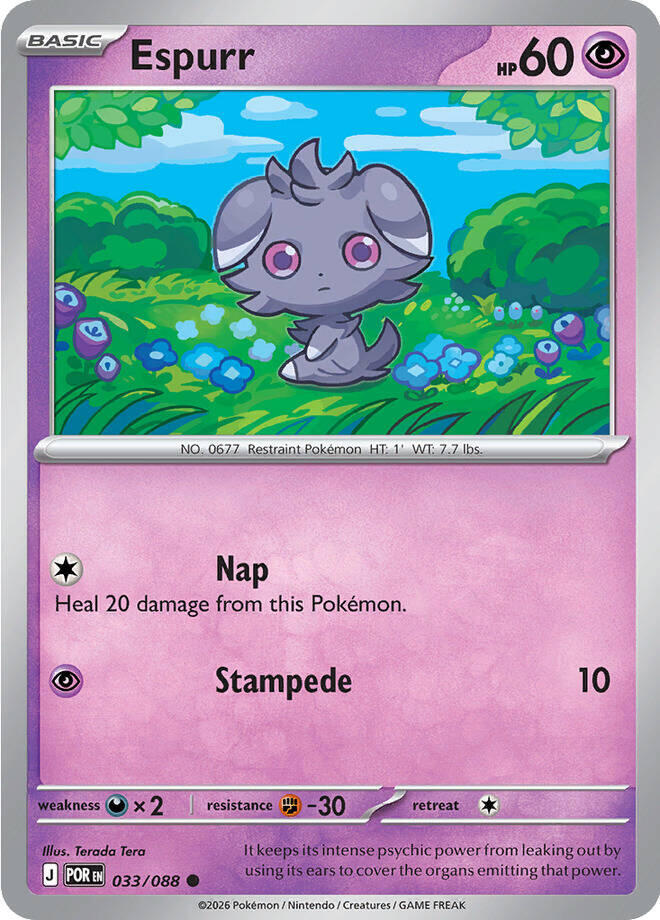 Espurr 033/088 (ME03: Perfect Order)  | Good Games Adelaide SA